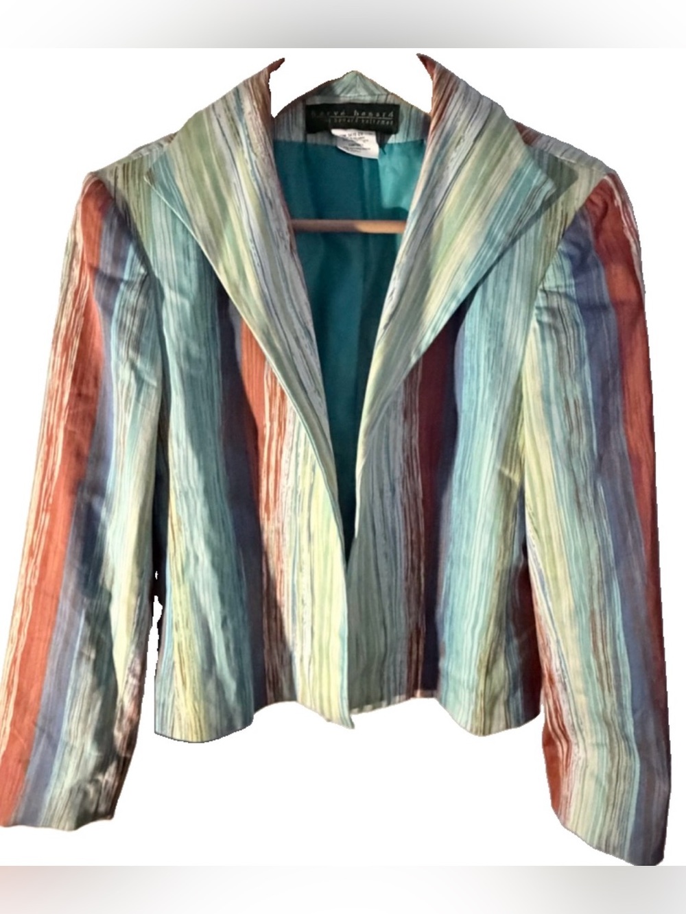 Vintage Harve Benard colorful blazer jacket size 6